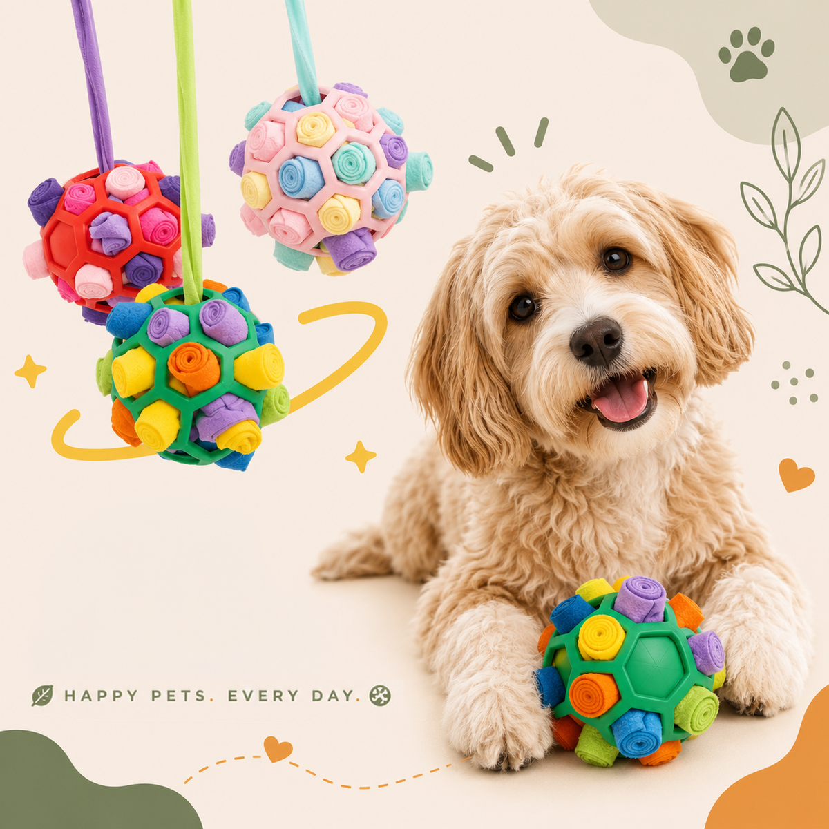 SniffBall Treat Puzzle